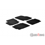 Original Gledring Passform Fußmatten Gummimatten 4 Tlg.+Fixing - Ford Mondeo 2007-2011
